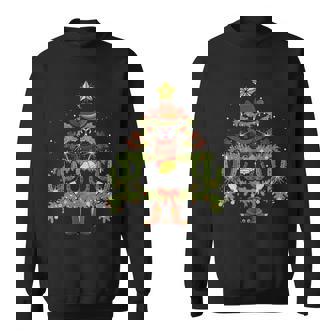 Cowboy Boots Xmas Tree Ornaments Western Country Christmas Sweatshirt - Seseable