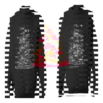 Cowboy Hat Christmas Tree Western Holiday Sweatshirt Unisex | Mazezy