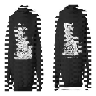 Cowboy Whittling Carving Wood Tank Top Sweatshirt Unisex | Mazezy