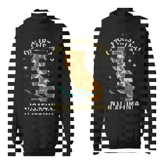 Cozy Christmas California Tree Bear Snowflake Fun Sweatshirt - Thegiftio