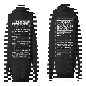 Creamed Spinach Nutrition Matching Thanksgiving Recipe Sweatshirt Unisex | Mazezy