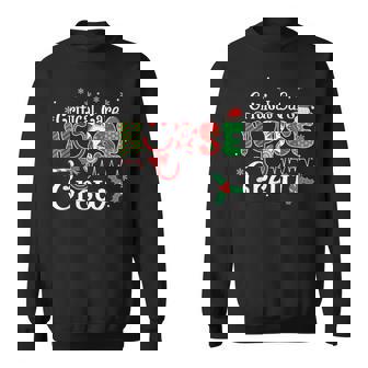 Critical Care Nurse Crew Stethoscope Santa Hat Christmas Sweatshirt Unisex | Mazezy