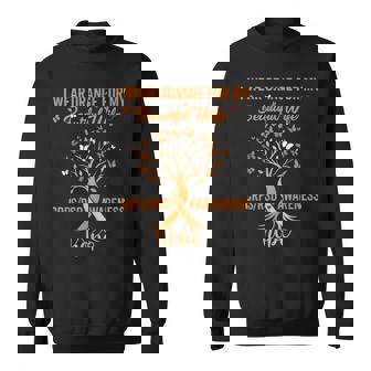 CRPS Awareness I Wear Orange For My Wife November Hope Sweatshirt Unisex | Mazezy