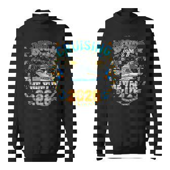 Cruise Into New Year 2026 Bringing New Year Together Trip Sweatshirt | Mazezy