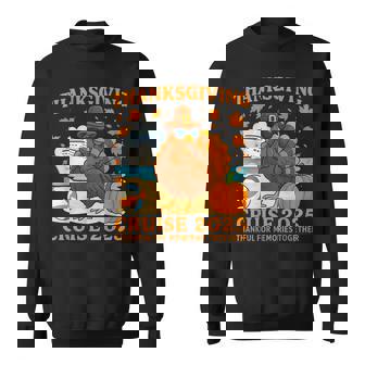 Cruise Squad 2025 Thanksgiving Autumn Cruise Ship As Turkey Sweatshirt | Seseable CA