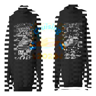 Cruising Into 2026 New Year’s Eve Cruise Vacation Sweatshirt Unisex | Mazezy