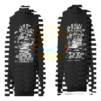 Cruising Into The New Year 2026 Happy New Year 2026 Sweatshirt | Mazezy