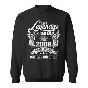 Cumpleaños Las Leyendas Nacen En 2008 Camisa de entrenamiento - Regaloses