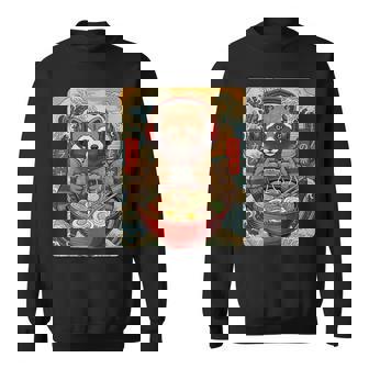 Cute Kawaii Gamer Raccoon Japanese Ramen Gaming Boys Kids Tank Top Sweatshirt Unisex | Mazezy