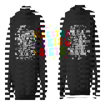 Cute Maestra SEIS Siete 67 Spanish Teacher School Vibes Sweatshirt Unisex | Mazezy