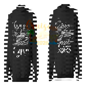 Cyprus Cruise Squad 2026 Family Holiday Matching Tank Top Sweatshirt Unisex | Mazezy