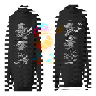 Dabbing Basketball Ice Cream Drip For Boys Basketball Tank Top Sweatshirt Unisex | Mazezy