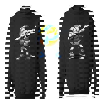 Dabbing Beach Volleyball Sunglasses Sport Game Costume Sweatshirt Unisex | Mazezy