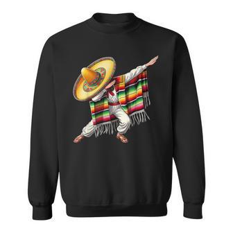 Dabbing Poncho Mexicain Cinco De Mayo Hommeombrero Dab Sweater e - Cadeauxyz
