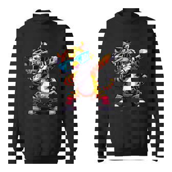 Dabbing Tiger Sunglasses Tiger Animal Sweatshirt | Mazezy