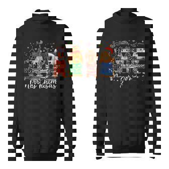 Dachshund Dog Christmas Lights Santa Xmas Pet Dog Sweatshirt - Thegiftio