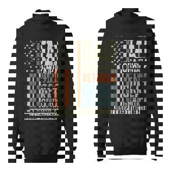 Dad Grandpa Veteran Great Grandpa Sweatshirt | Seseable UK