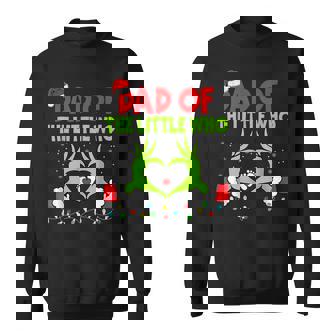 Dad Of The Little Who Christmas Pregnancy Announcement Sweatshirt Unisex | Mazezy