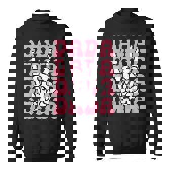 Dada Of The Bad Two The Bone Birthday 2 Years Old Birthday Sweatshirt | Seseable FR