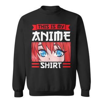 Das Ist Mein Anime Anime Sweatshirt - Geschenkecke