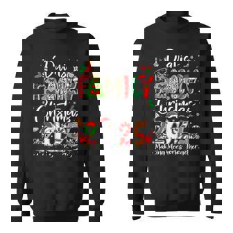 Davis Family Christmas 2025 Matching Pjs Xmas Squad Santa Sweatshirt - Thegiftio