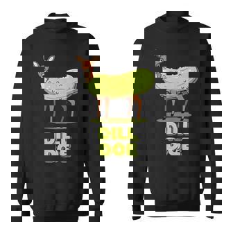 Deer Dill Doe Pickle Deer Pun Hunting Humor Tank Top Sweatshirt Unisex | Mazezy