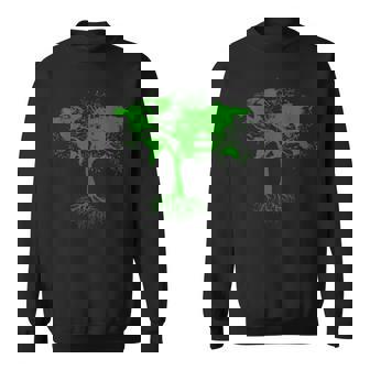 Del Árbol Del Mapa Del Mundo Camisa de entrenamiento - Regaloses