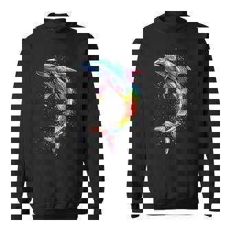 Delphin Taucher Delphine Ozeanüße Delfine Delfin Sweatshirt - Geschenkecke