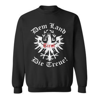 Dem Land Tirol Die Treue Tiroler Adler Im Retro Look Sweatshirt - Seseable