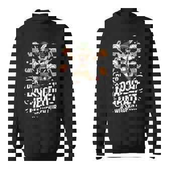 Der Hässliche Heiratet Wiraufen Nur Jga Sweatshirt - Geschenkecke