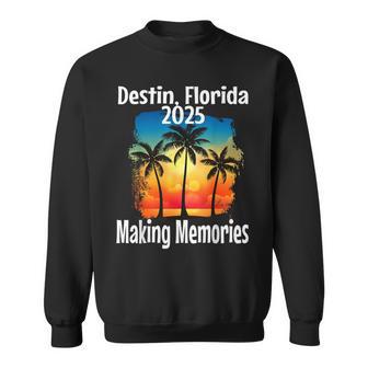 Destin Florida 2025 Making Memories Beach Vacation Family Sweatshirt - Monsterry