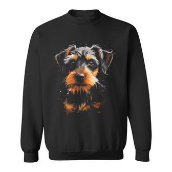 Deutscher Jagdterrier Welpe Hund Sweatshirt - Geschenkecke