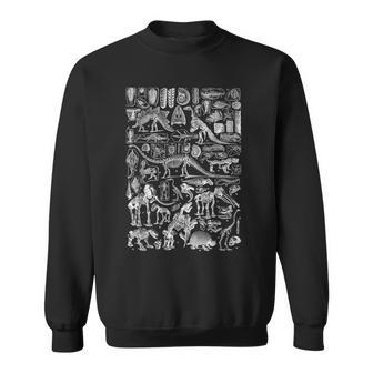 Dinosaur Fossils T-Rex Paleontology Science Archeology Sweatshirt - Thegiftio UK