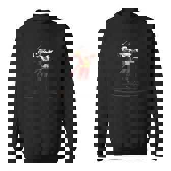 Director Santa Christmas Graphic Music Choir Orchestra Sweatshirt Unisex | Mazezy