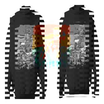 Dirt Bike Art Rider Motocross Motorcycle Dirtbike Boys Kids Sweatshirt Unisex | Mazezy