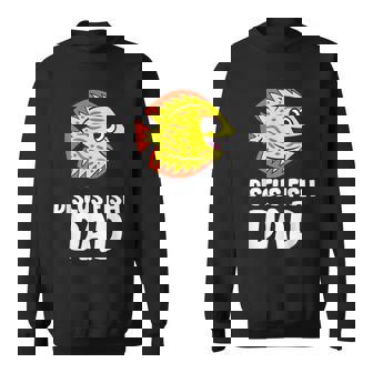 Discus Fish Dad Fish Tank Papa Sweatshirt Unisex | Mazezy