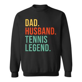 Divertente Tennis Papà Marito Leggenda Uomo Cool Festa Del Papà Felpa - Novitaregali
