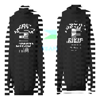 Djibouti Djiboutian Drinking Team Beer Flag Matching Sweatshirt Unisex | Mazezy