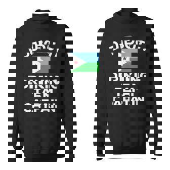 Djibouti Drinking Team Captain Beer Flag Group Party Sweatshirt Unisex | Mazezy