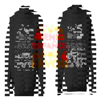 Docente De Español En Inglés Por Favor Camisa de entrenamiento - Regaloses