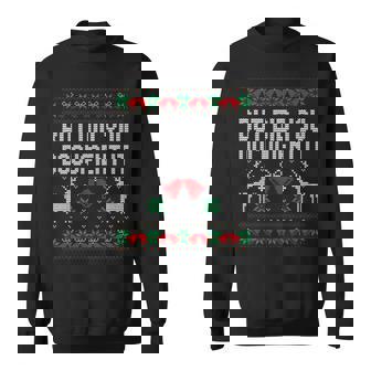 But Did You Document It Office Christmas Ugly Sweater Sweatshirt - Monsterry