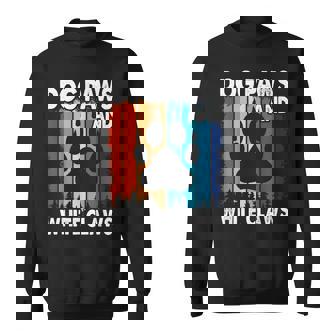 Dog Paws And White Claws Sweatshirt | Mazezy