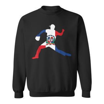 Dominican Flag Dominican Republic Baseball Sweatshirt - Thegiftio UK
