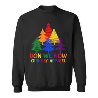 Don We Now Our Gay Apparel LGBT Christmas Sweatshirt Unisex | Mazezy