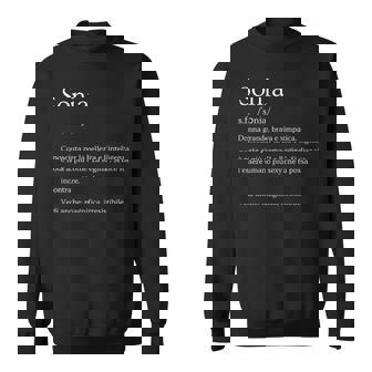 Donnaonia Definizione Divertente Nome Personalizzatoonia Felpa - Novitaregali