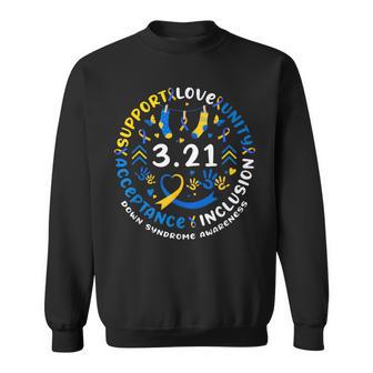 Down Syndrome Awareness Day Chromosome 21 Trisomy Awareness Sweatshirt - Thegiftio UK