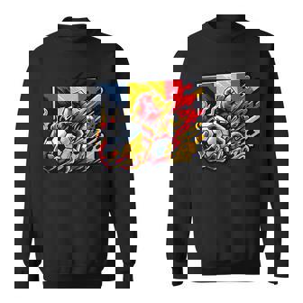 Drapeau Belge Rétrointage Patriotique Belge Fan De La Belgique Sweater e - Cadeauxyz