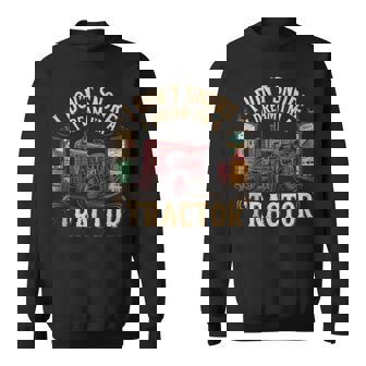 I Dream I’m a Tractor Snoring Joke Tank Top Sweatshirt Unisex | Mazezy