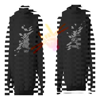 Drum Sticks Lover Percussionist Drummers Men Drumming Sweatshirt Unisex | Mazezy