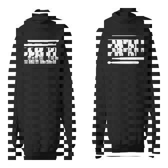 Drummer Paradiddle ドラムスティック スウェットシャツ - Kawaiitshirt